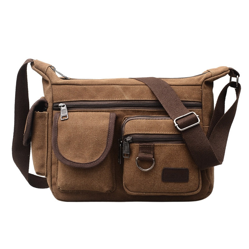 Desert Vintage Canvas Shoulder Bag