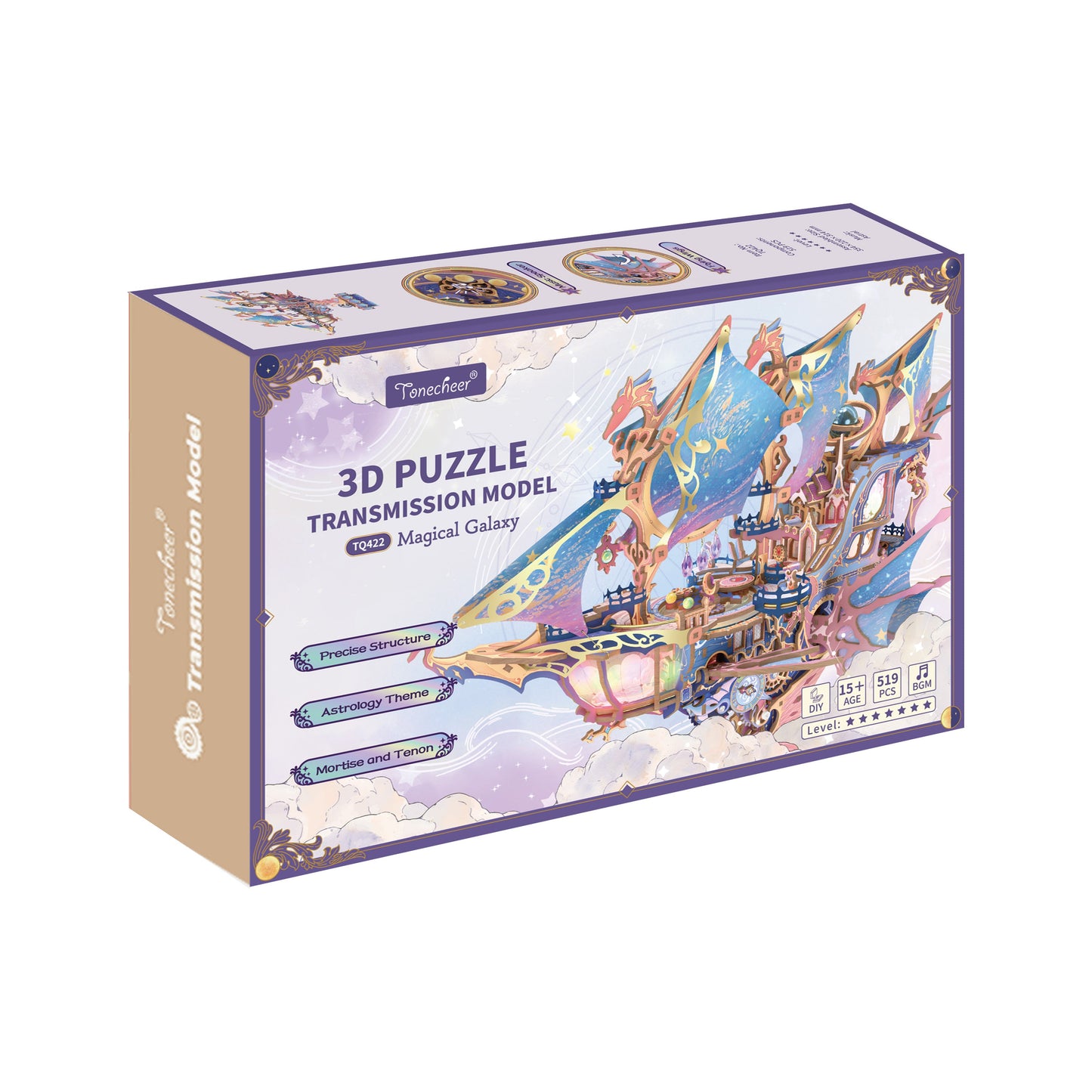 3D Puzzle Transmission Model Kit (Magical Galaxy)