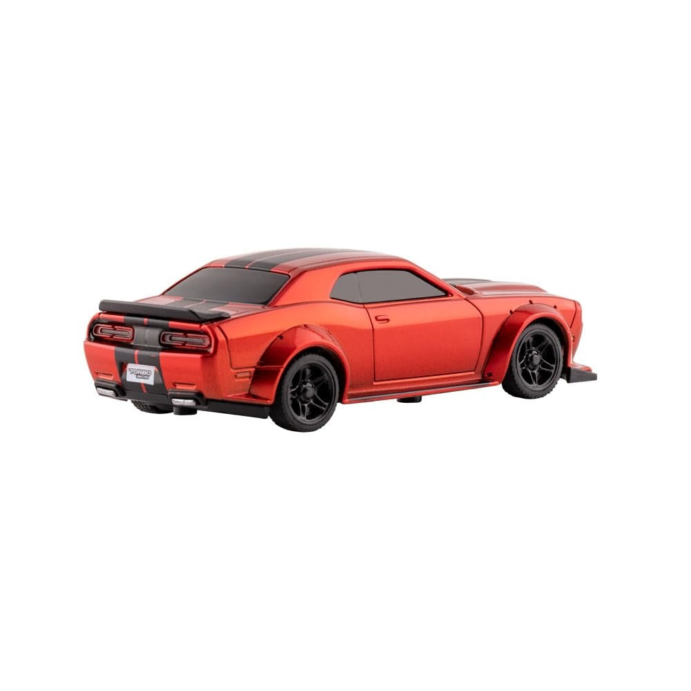 Turbo Racing C75 1:76 Scale Mini RC Car Full Proportional RTR 2.4GHZ Remote Control Type-C Charging (Red) (No Cod Allowed On This Product) - Prepaid Orders Only
