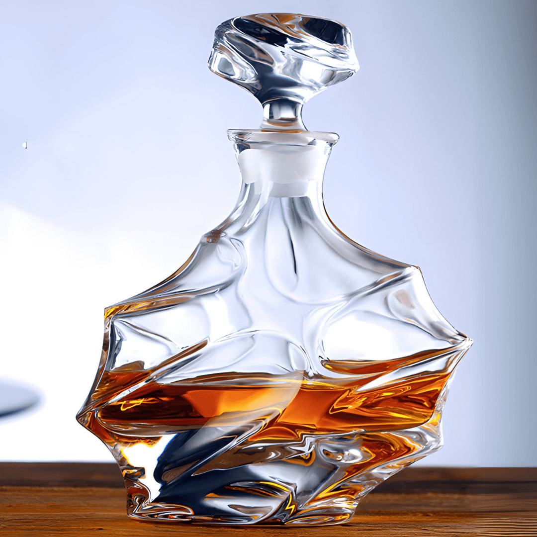Storm Japanese Crystal Whisky Decanter