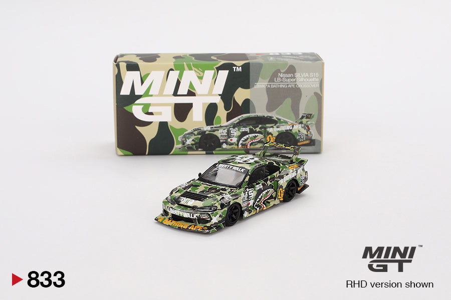 LIBERTY WALK x A BATHING APE Nissan Set