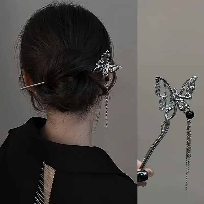 5pcs Vintage Elegant Metal Hair Sticks
