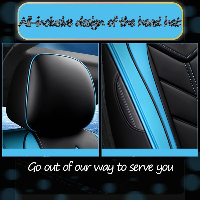 5-seater car seat cover SUV waterproof set complete car seat cushion PUPU Leather car seat cover