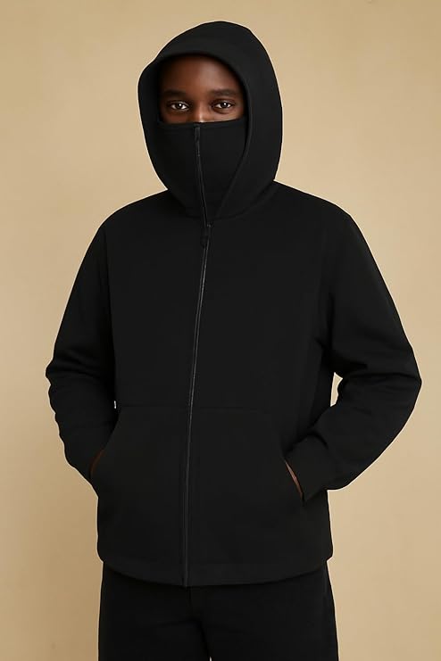 BALACLAVA ZIPPER HOODIE