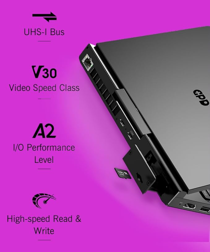 GPD Mini Notebook Pocket 4 with 8.8" Touchscreen, Aluminum Frame, UMPC, Windows 11 Home OS, AMD Ryzen AI 9 HX 370, 32GB/2TB (Amber Black)