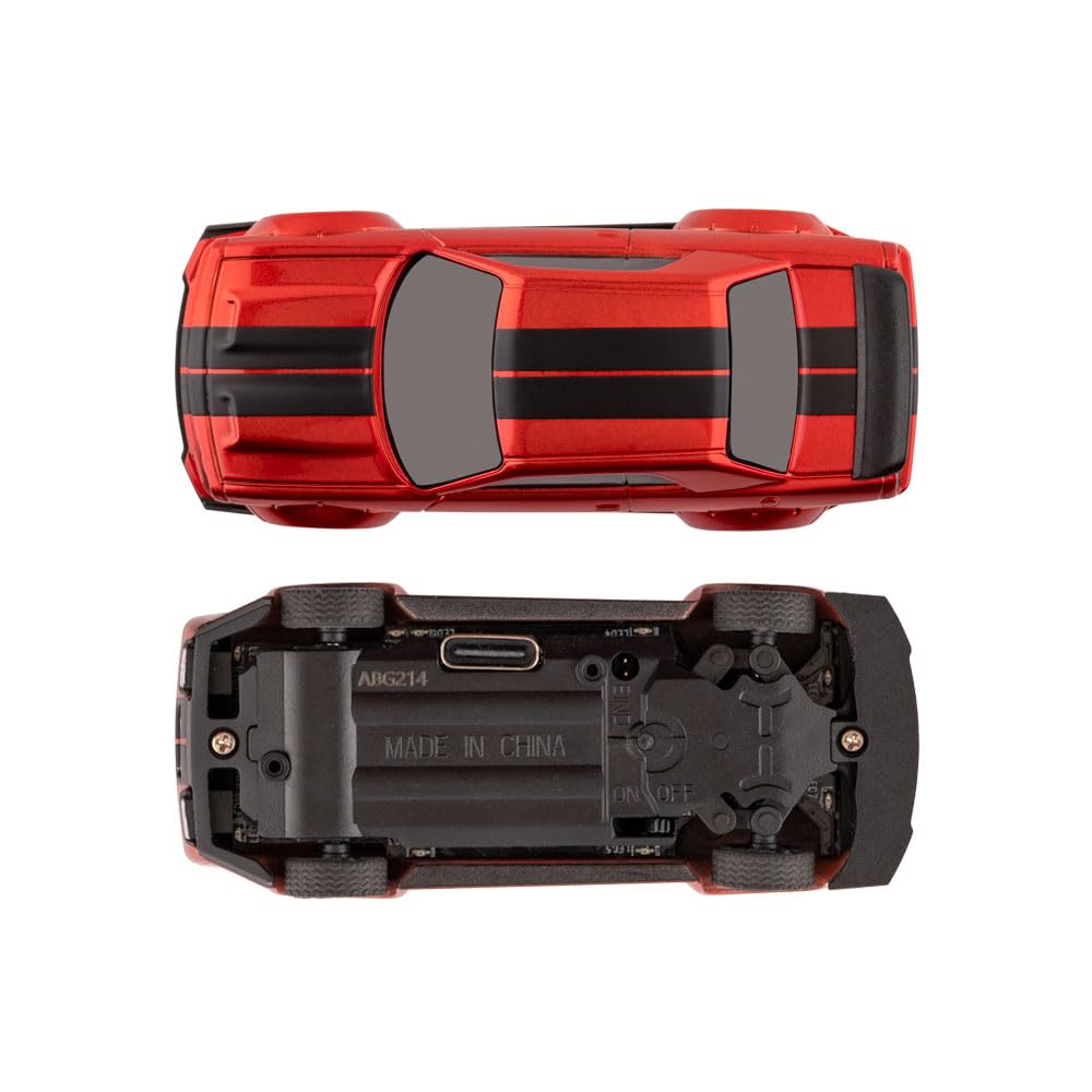 Turbo Racing C75 1:76 Scale Mini RC Car Full Proportional RTR 2.4GHZ Remote Control Type-C Charging (Red) (No Cod Allowed On This Product) - Prepaid Orders Only