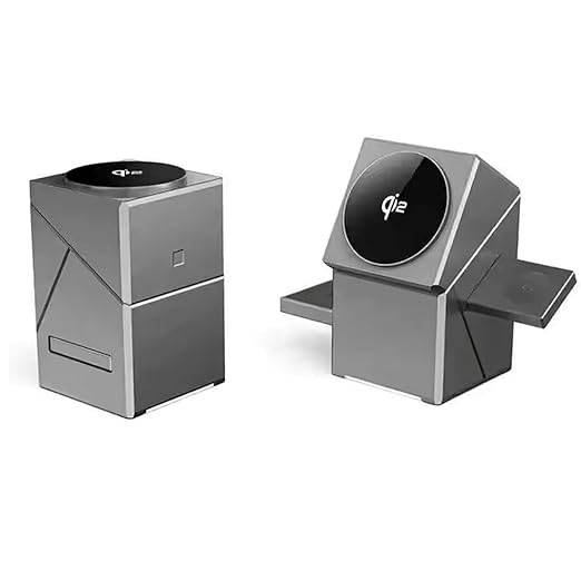 3-in-1 Portable Desktop Wireless Charger Station