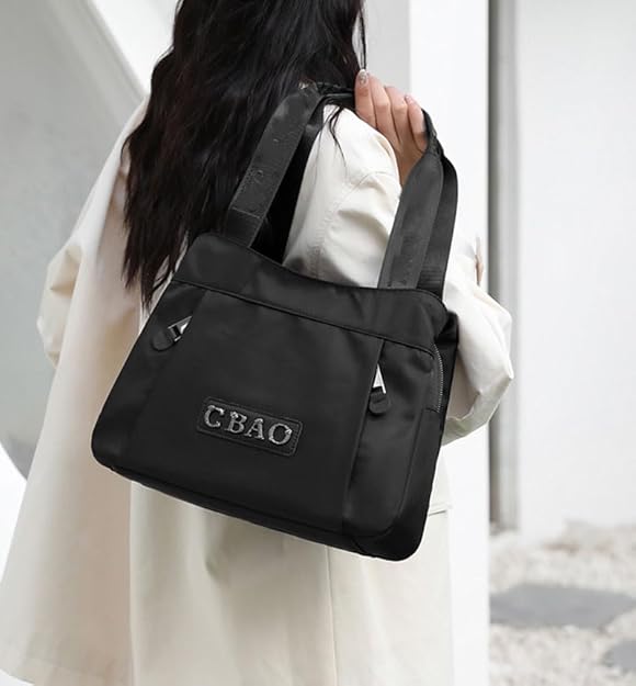 French Nylon Crossbody Bag