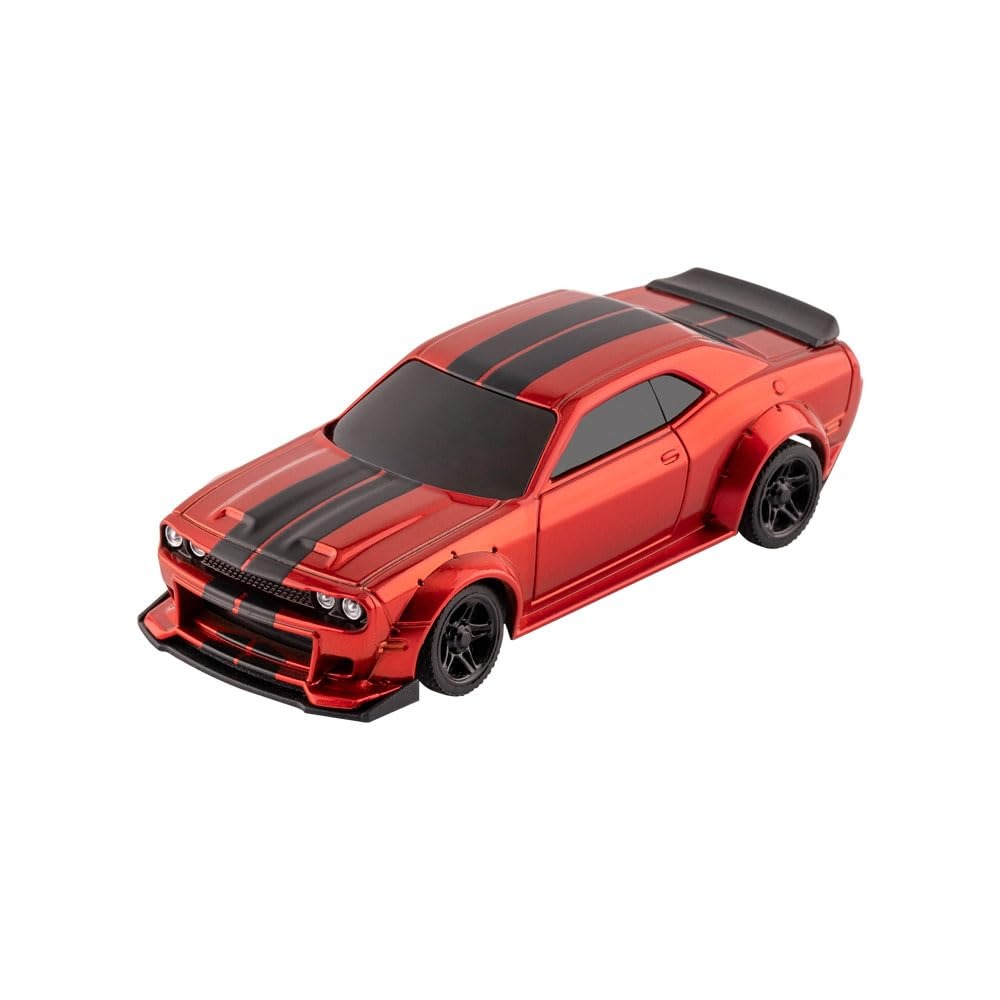 Turbo Racing C75 1:76 Scale Mini RC Car Full Proportional RTR 2.4GHZ Remote Control Type-C Charging (Red) (No Cod Allowed On This Product) - Prepaid Orders Only