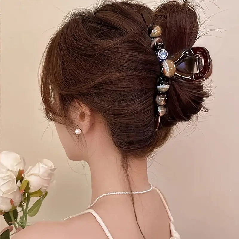 3pc Large Retro Hair Claw Clip