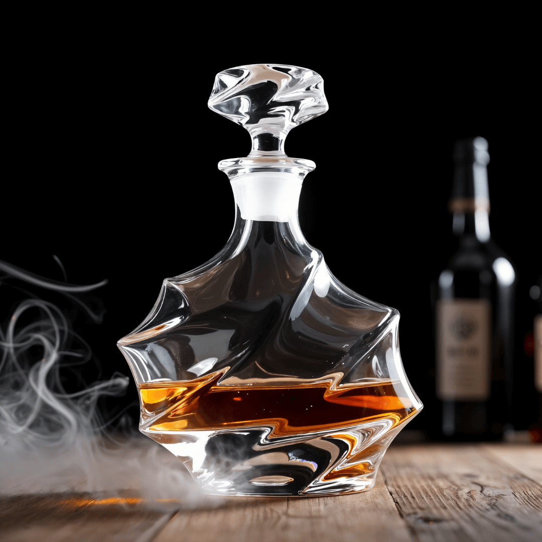 Storm Japanese Crystal Whisky Decanter