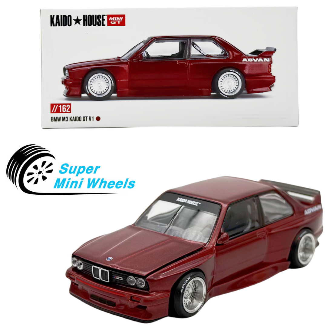 Kaido House x Mini GT 1:64 BMW M3 (E30) Kaido GT V1 – M Red - KHMG162