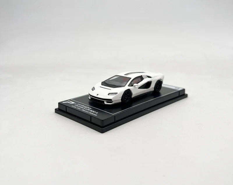 PosterCars 1:64 Lamborghini Countach LPI 800-4 – White – Acrylic Box | Hypercar League Collection