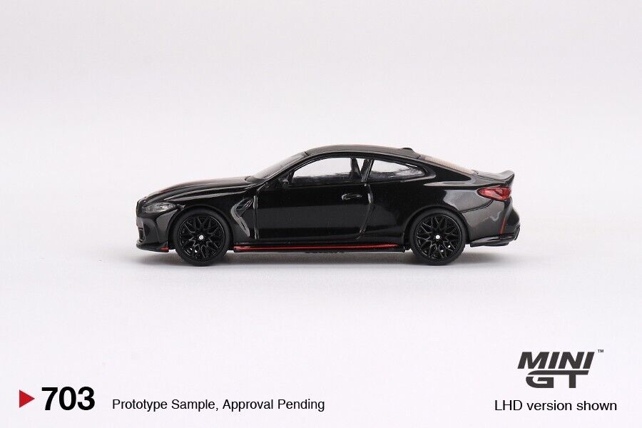 Mini GT 1:64 BMW M4 CSL Black Sapphire #703