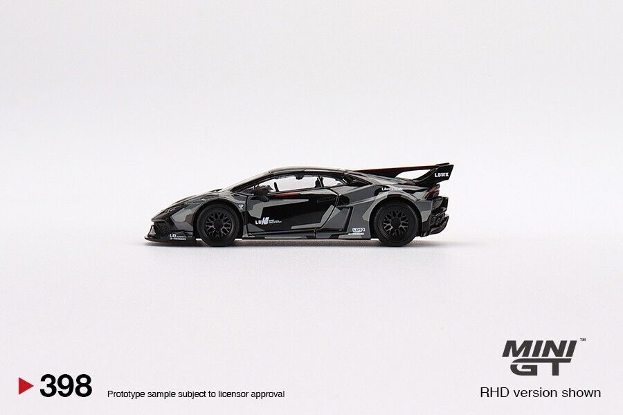 Mini GT 1:64 LB WORKS Lamborghini Huracán GT Digital Camouflage #398