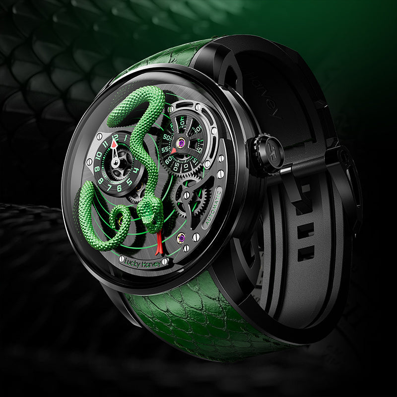 Craftmanship Series Silver Snake Automatic Watch