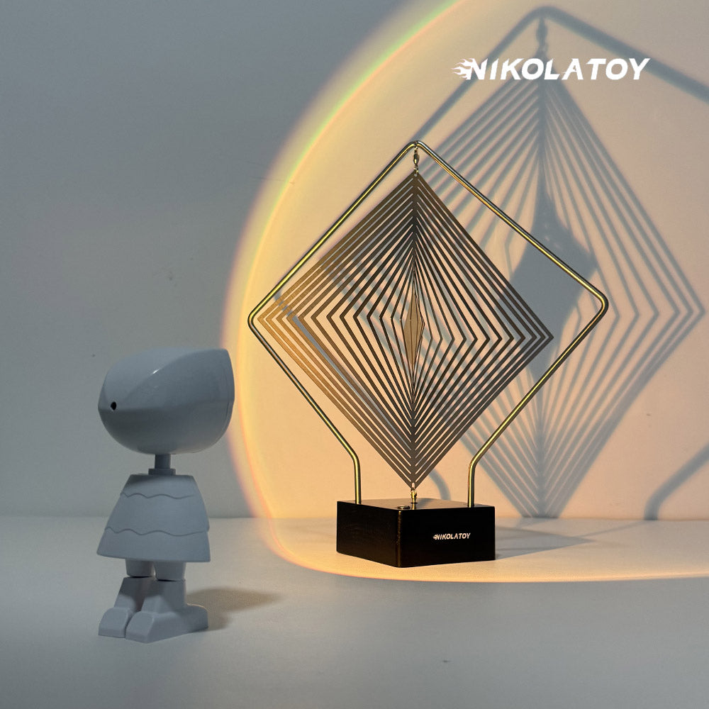 NIKOLATOY®Art of Light - Mechanical Square Wave Set (including ambient lighting)