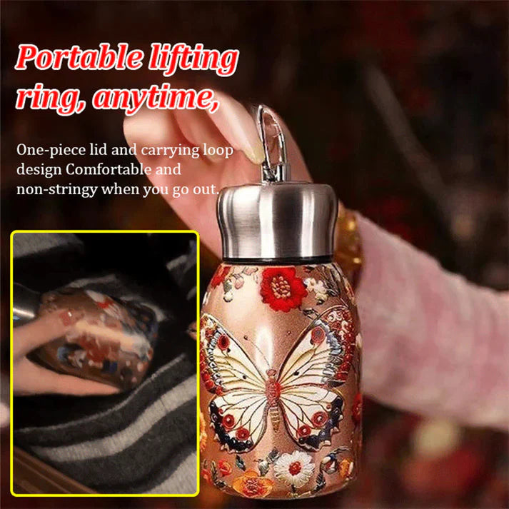 Stylish & Portable Insulated Water Bottle Keep Drinks Hot or Cold, Enjoy Fresh Drinks Anytime, Anywhere!