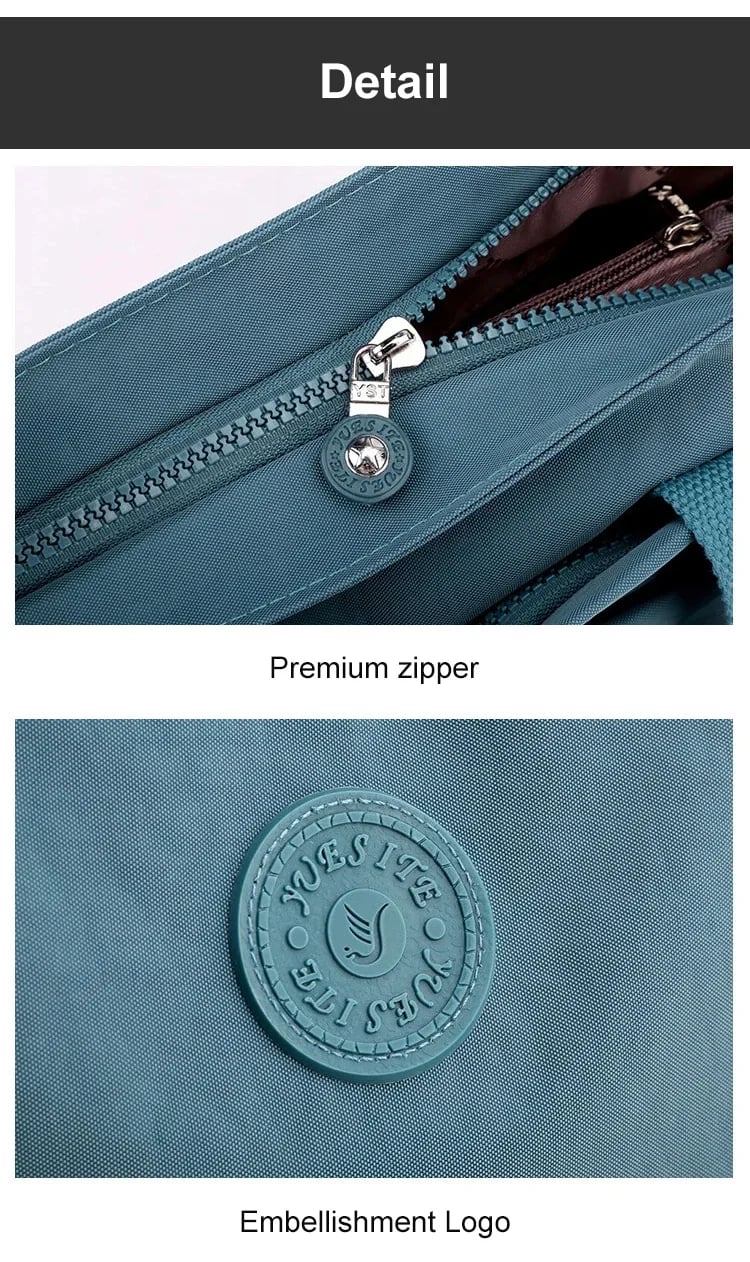 Female multi-color large-capacity tote bag