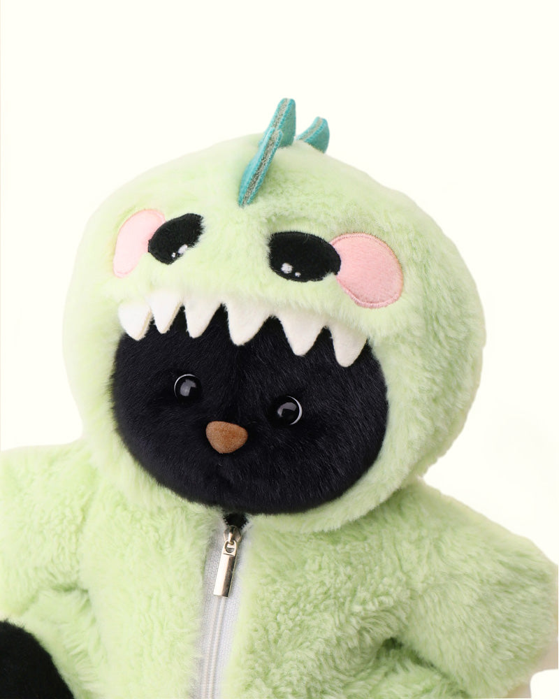 Getahug Furry Dino Bear | Handmade Jointed Teddy Bear Gift