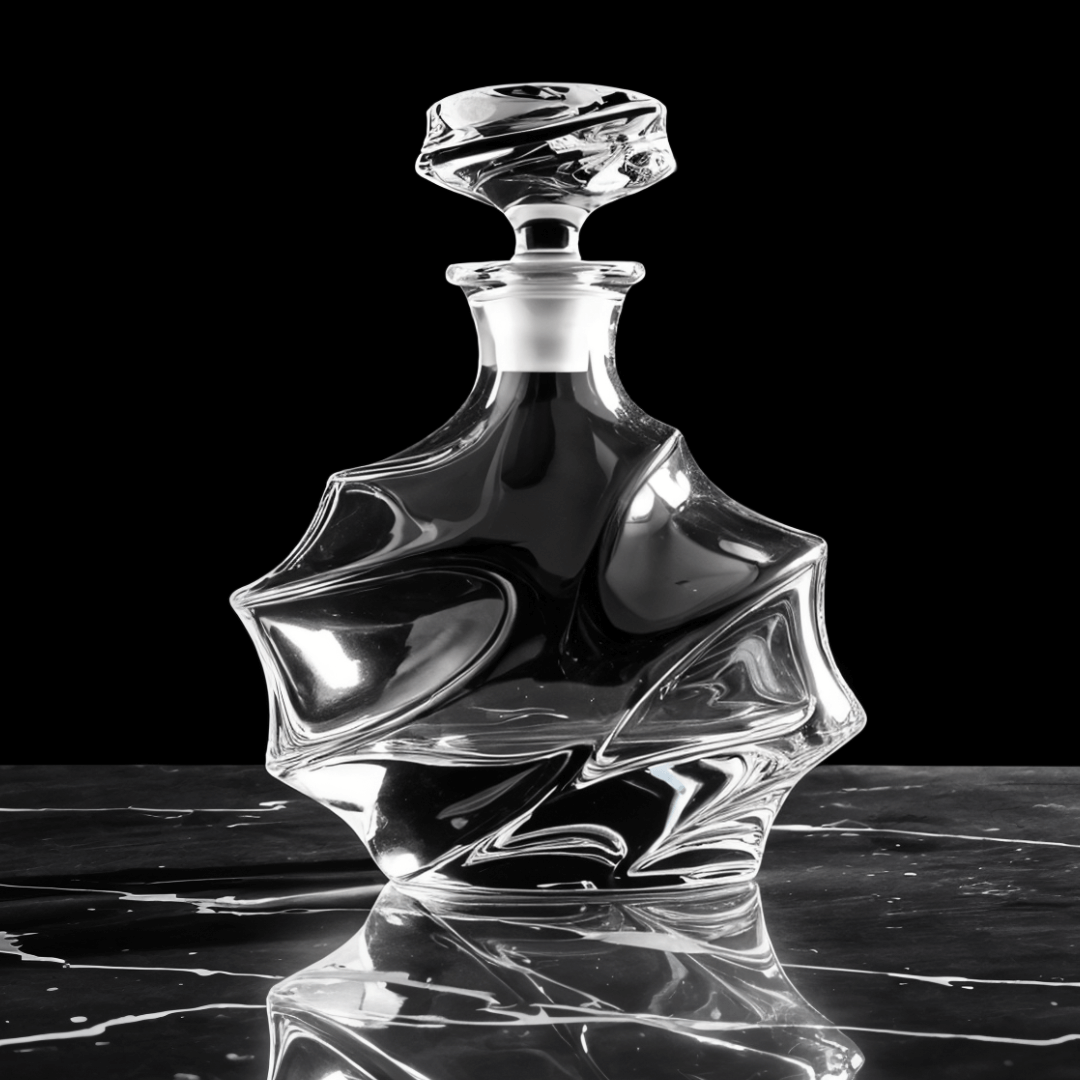 Storm Japanese Crystal Whisky Decanter