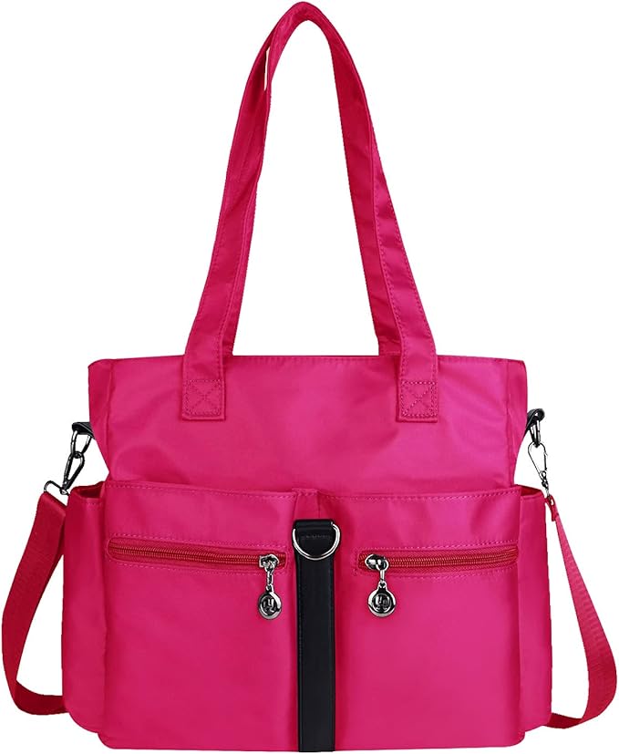 Multipockets Tote Bags Waterproof Purses and Handbags Large Crossbody Bags