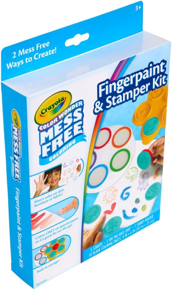 Color Wonder Mess Free Fingerpaint & Stamper Kit™️
