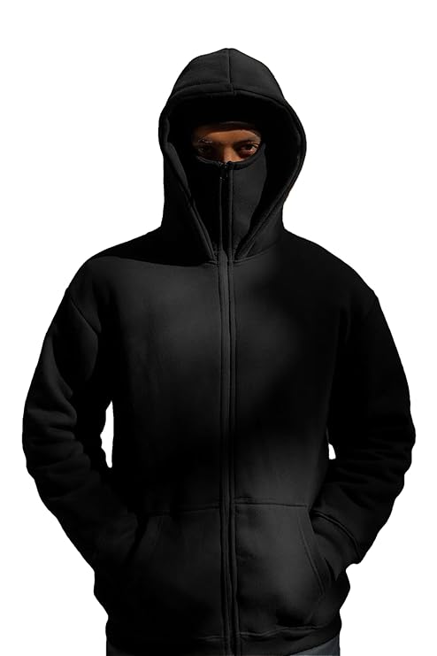 BALACLAVA ZIPPER HOODIE