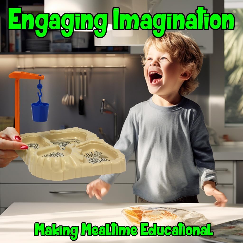 Jurassic World Engaging Kid's Dinnerware Set™️