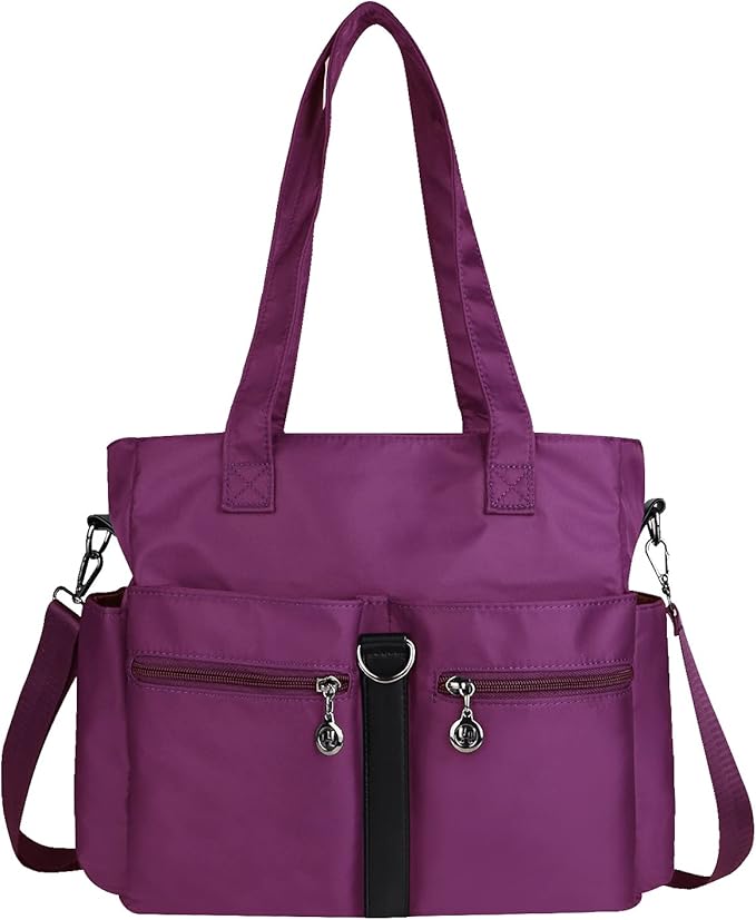 Multipockets Tote Bags Waterproof Purses and Handbags Large Crossbody Bags