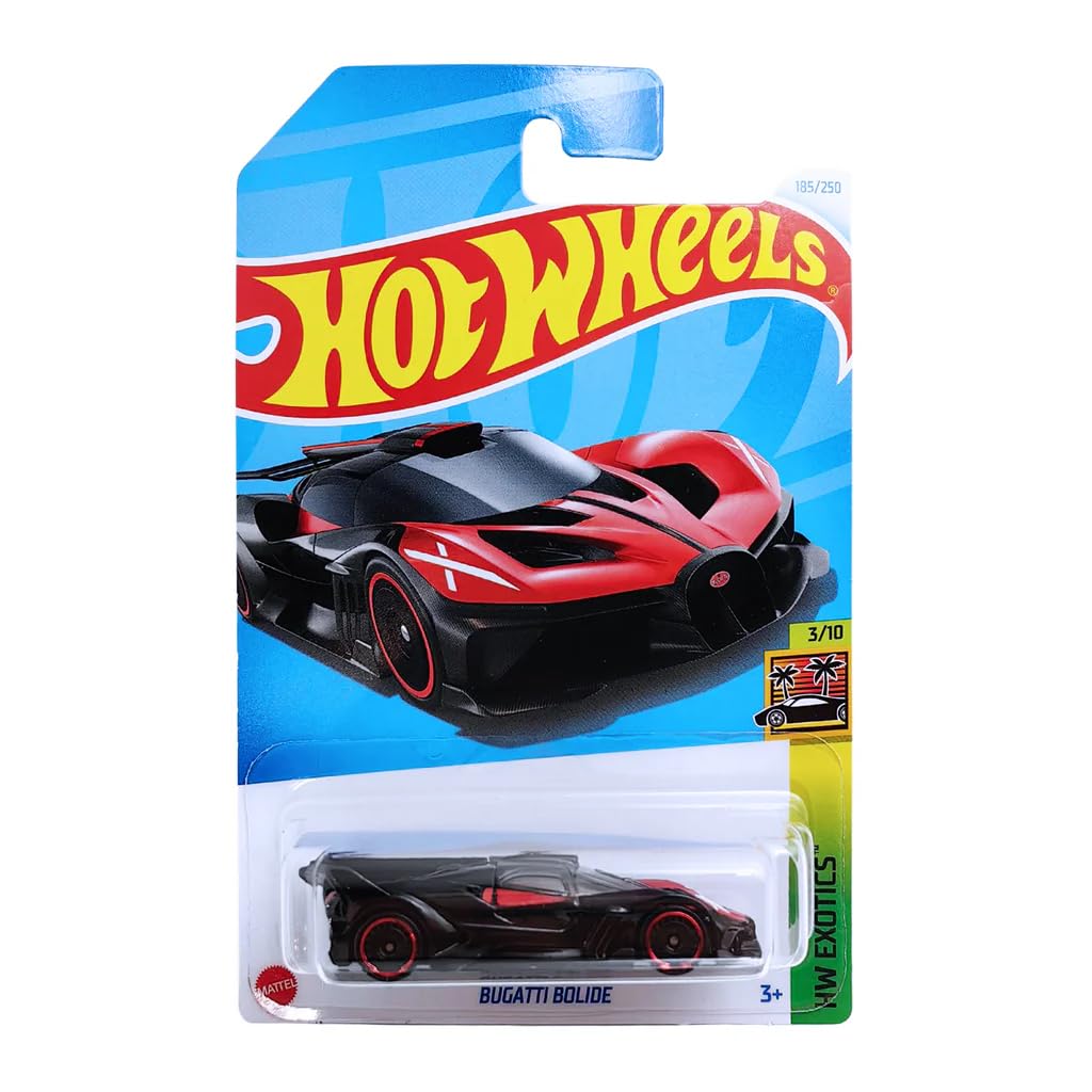 Hot Wheels - Bugatti Bolide Super Sports Car - Red/Black