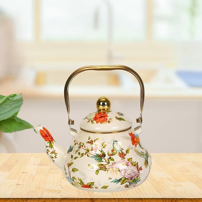 Tea Kettle with Handle Multiuse Coffee Pot for Household Party Coffee 2.5L