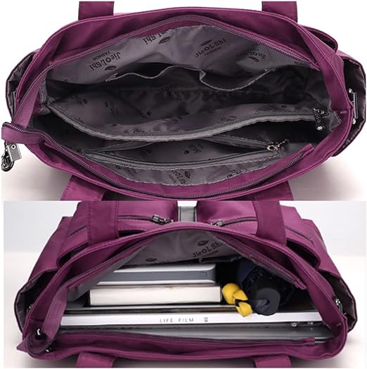Multipockets Tote Bags Waterproof Purses and Handbags Large Crossbody Bags