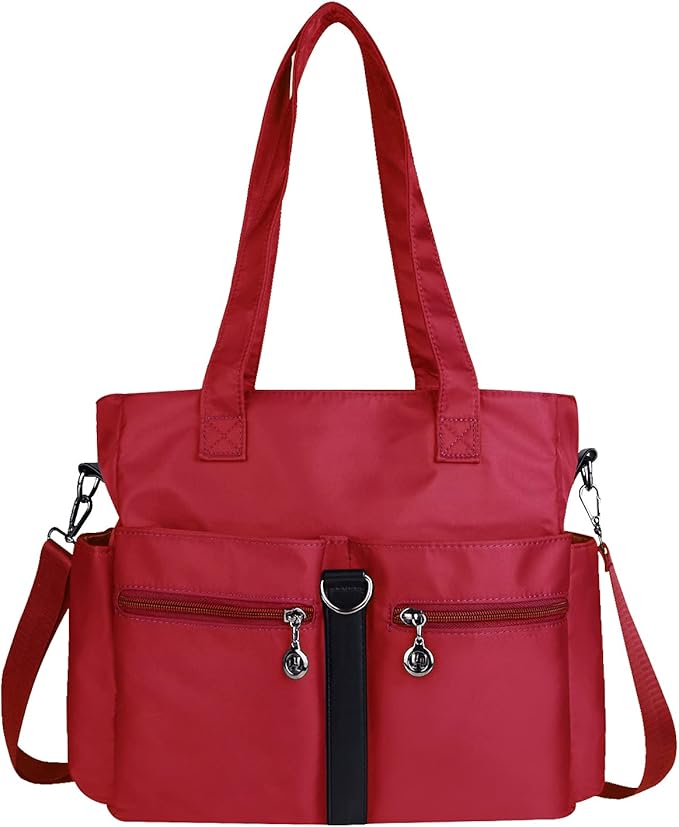 Multipockets Tote Bags Waterproof Purses and Handbags Large Crossbody Bags