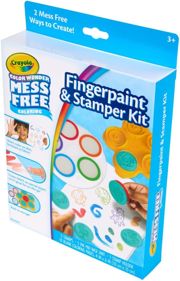 Color Wonder Mess Free Fingerpaint & Stamper Kit™️