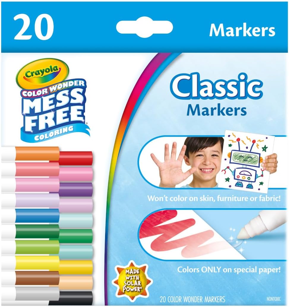 Color Wonder Mess Free Fingerpaint & Stamper Kit™️