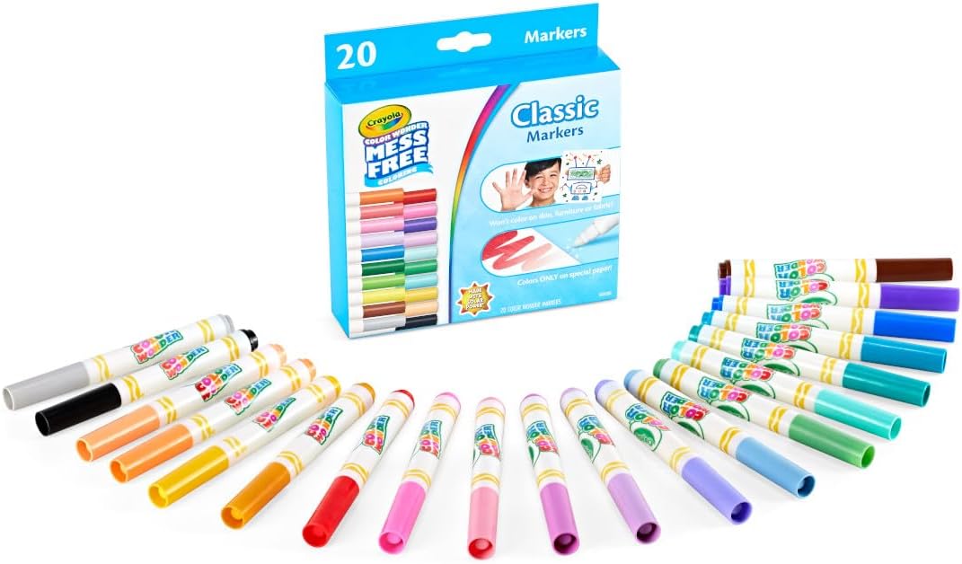 Color Wonder Mess Free Fingerpaint & Stamper Kit™️