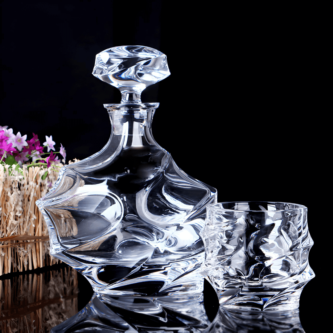 Storm Japanese Crystal Whisky Decanter
