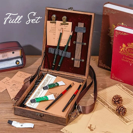 Wooden Painting Tool Box™️