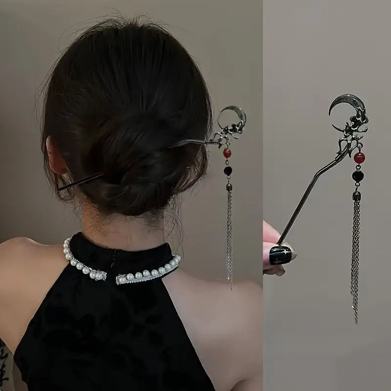 5pcs Vintage Elegant Metal Hair Sticks