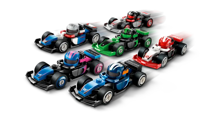LEGO F1 Collectible Race Cars