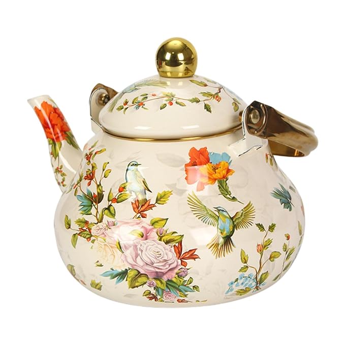 Tea Kettle with Handle Multiuse Coffee Pot for Household Party Coffee 2.5L