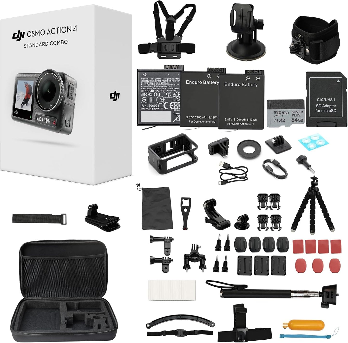 DJI Osmo Action 4 Adventure Combo