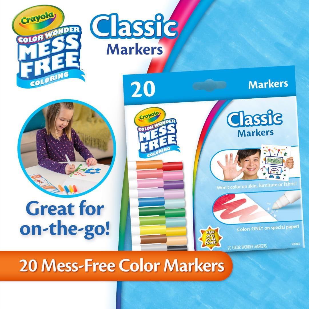 Color Wonder Mess Free Fingerpaint & Stamper Kit™️