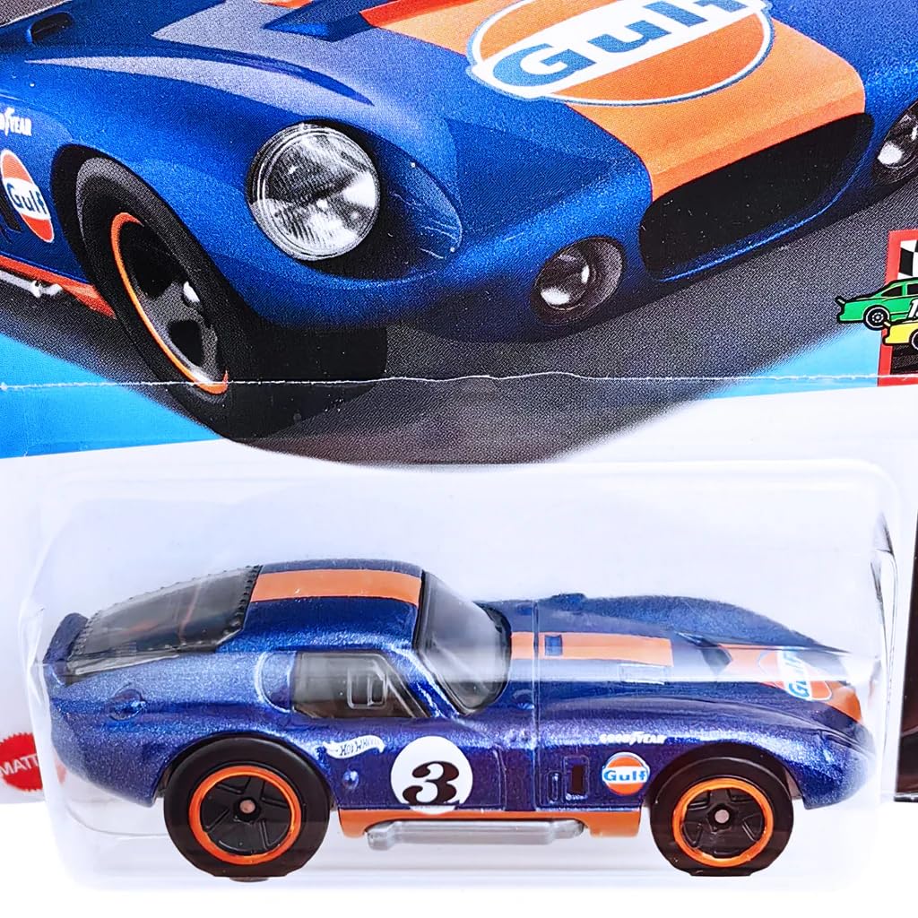 Hot Wheels Shelby Cobra"Daytona"Coupe Blue Car