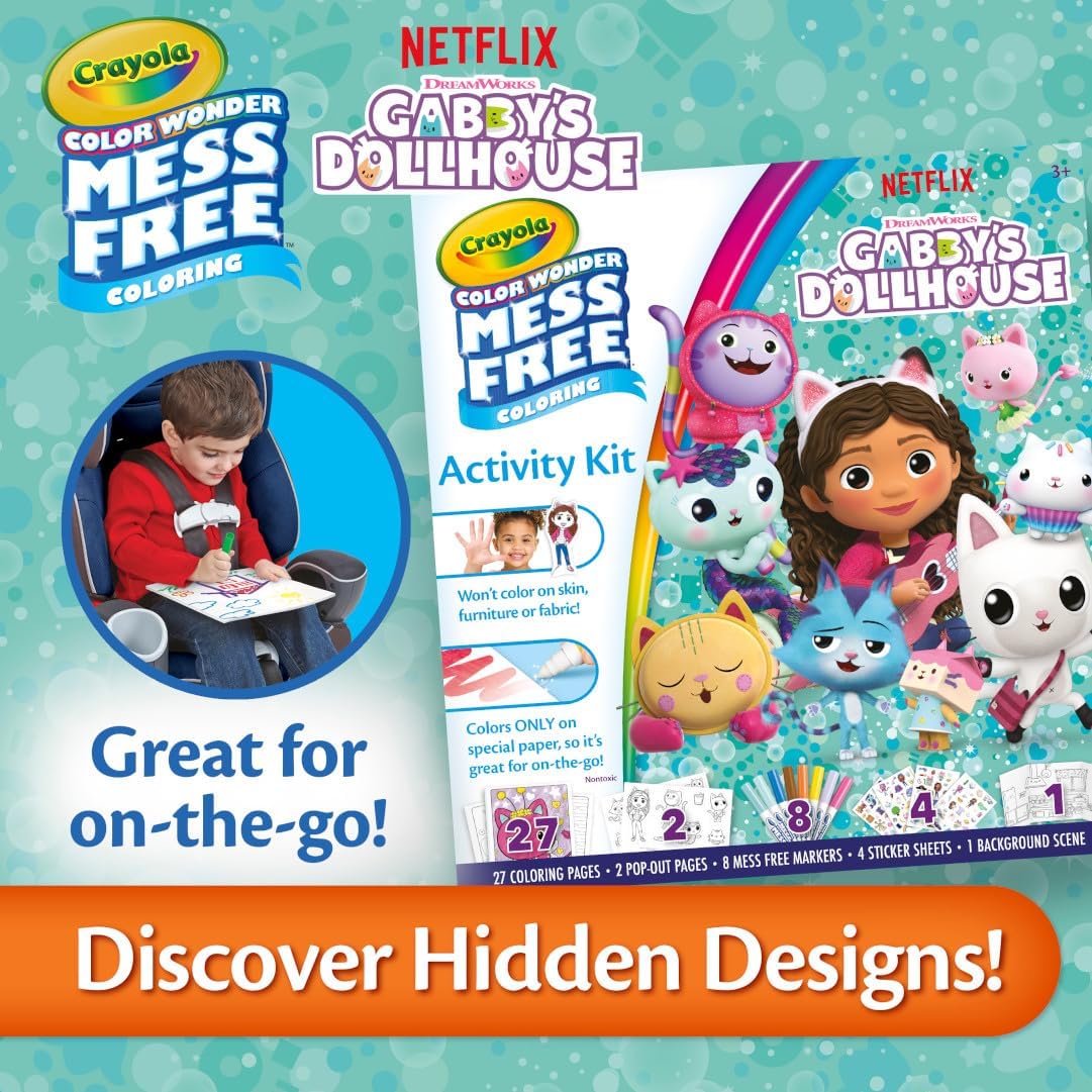 Color Wonder Mess Free Fingerpaint & Stamper Kit™️