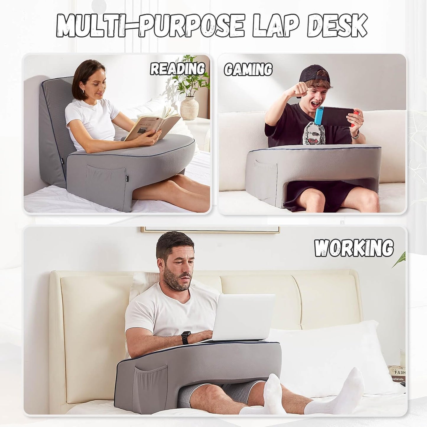 Portable Lap Desk Pillow™️