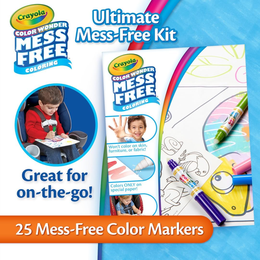 Color Wonder Mess Free Fingerpaint & Stamper Kit™️