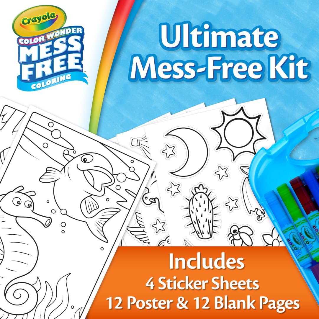 Color Wonder Mess Free Fingerpaint & Stamper Kit™️