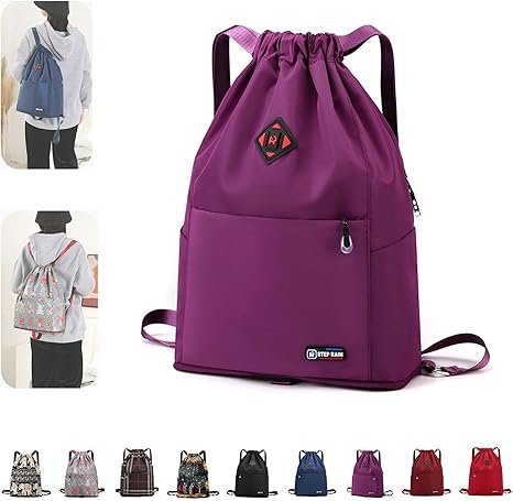 Foldable Large Capacity Dry-Wet Separation Travel Sports Backpack